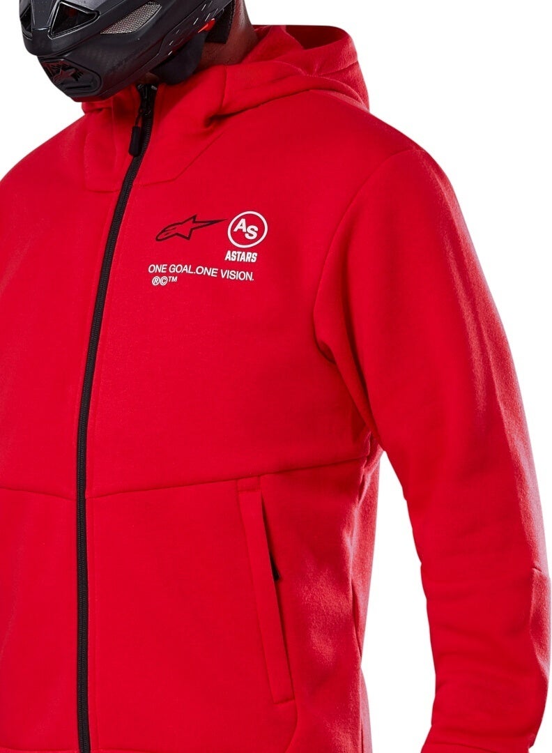 Alpinestars Racer MX Motocross Jacke rot M Abbildung 2
