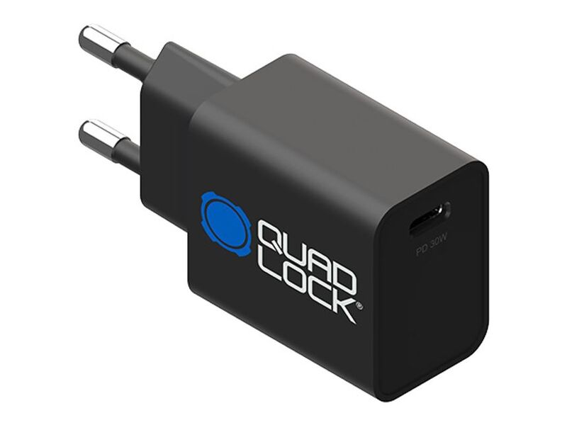 Quad Lock 30W standard strömadapter EU USB Type C-port Figur 2