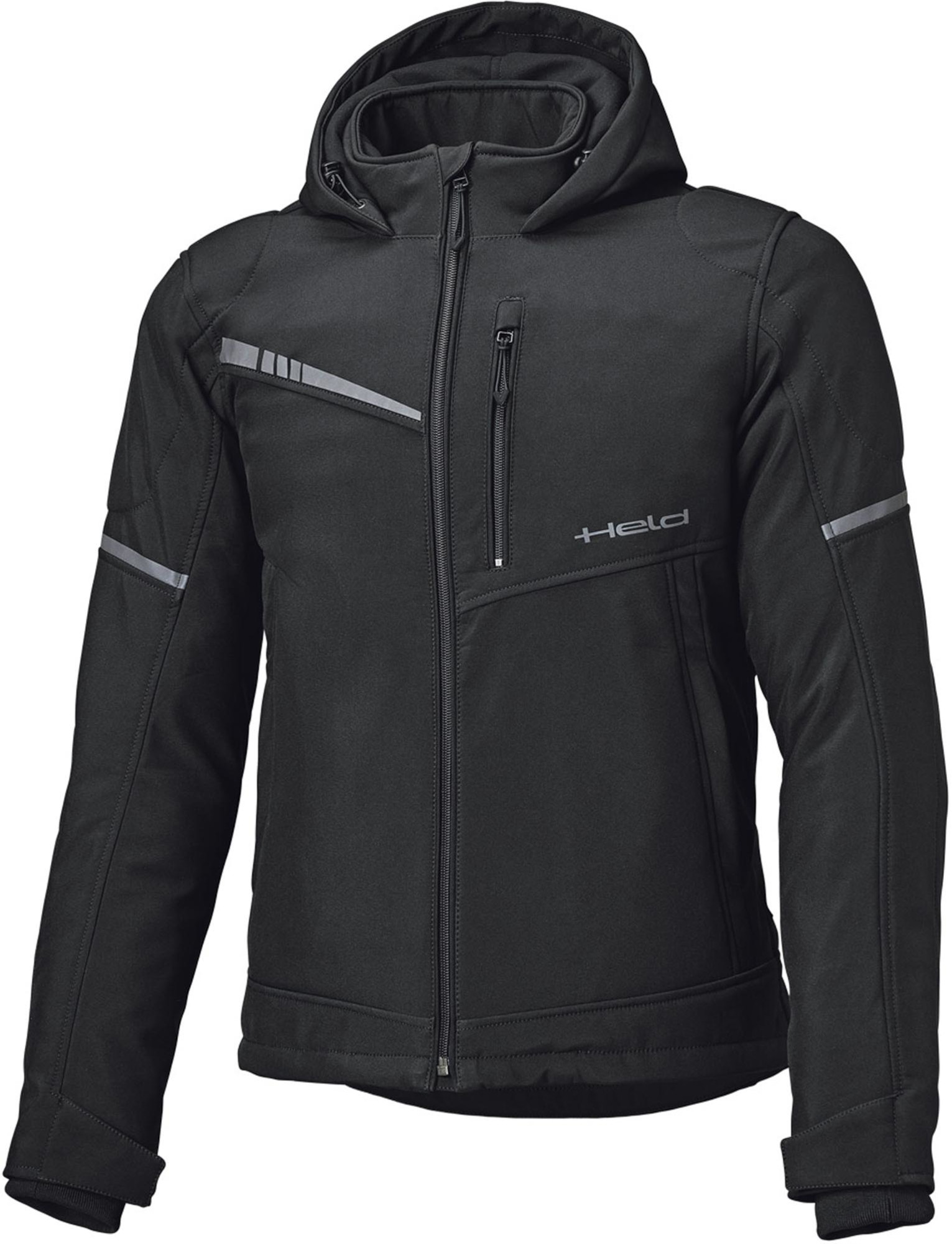 Held Curb Softshell Motorcycle Textile Jacket black 3XL Figure 1