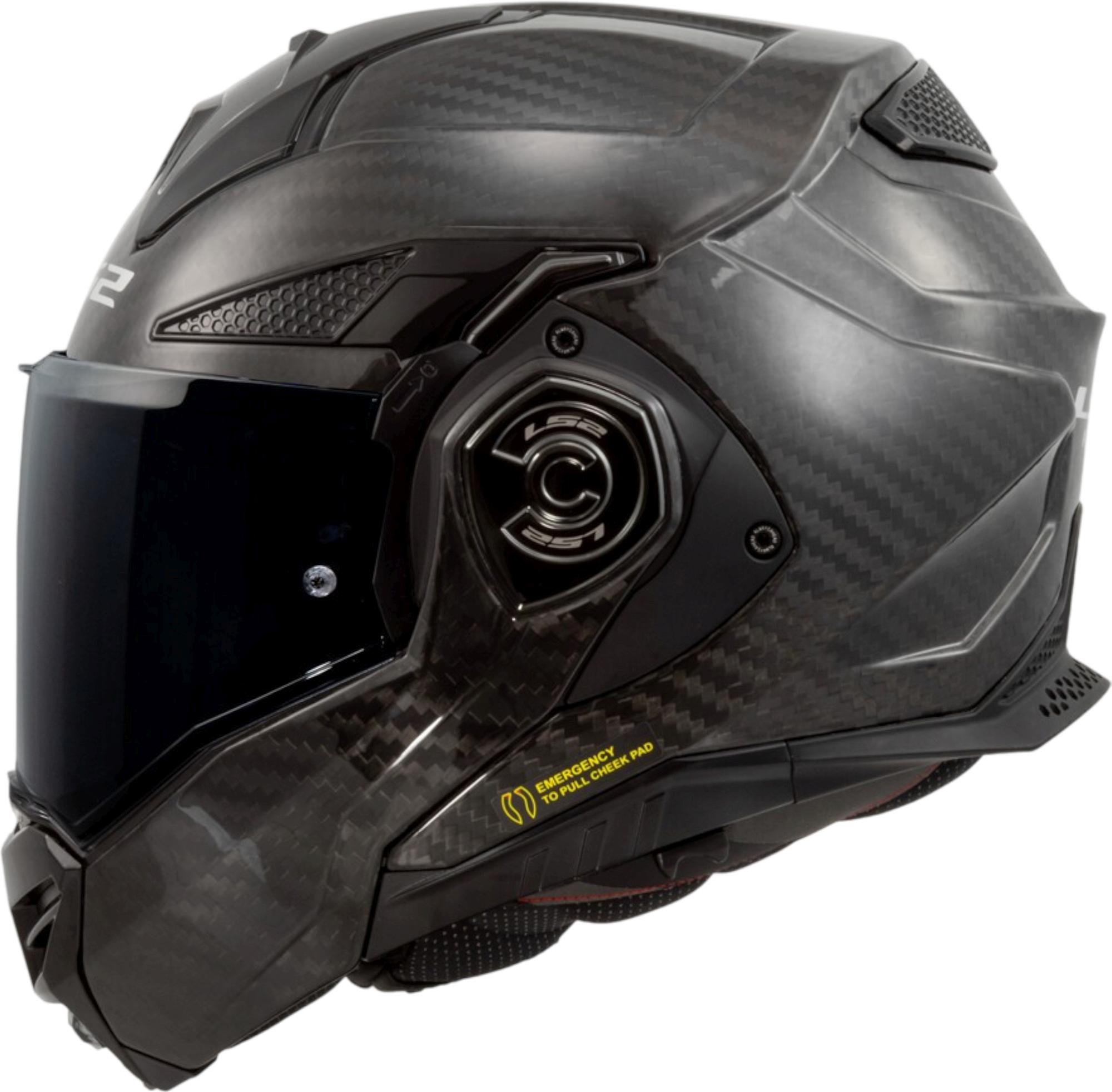 LS2 FF901 Advant X Carbon Hełm Węgiel L (59/60) Rysunek 2