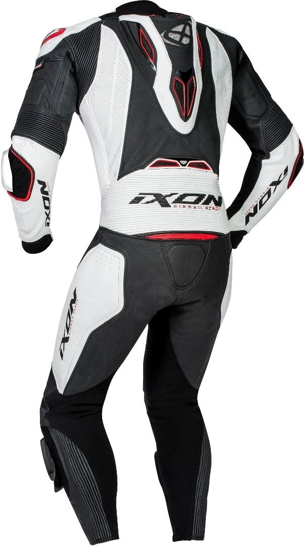Ixon Vendetta Evo One Piece Motorcycle Leather Suit black/white XL Figure 2