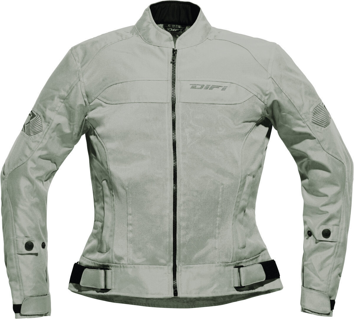 DIFI Ibiza Air Damen Motorrad Textiljacke hellgrau 36 Abbildung 1