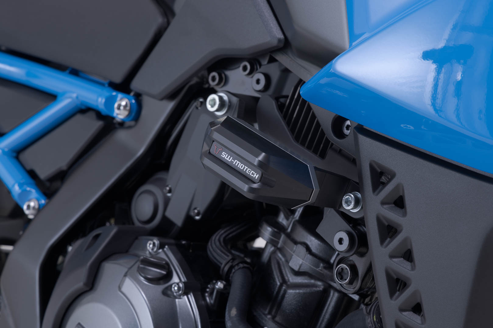 Suport SW-Motech Crash pad - Negru. Suzuki GSX-8S (22-). Figura 2