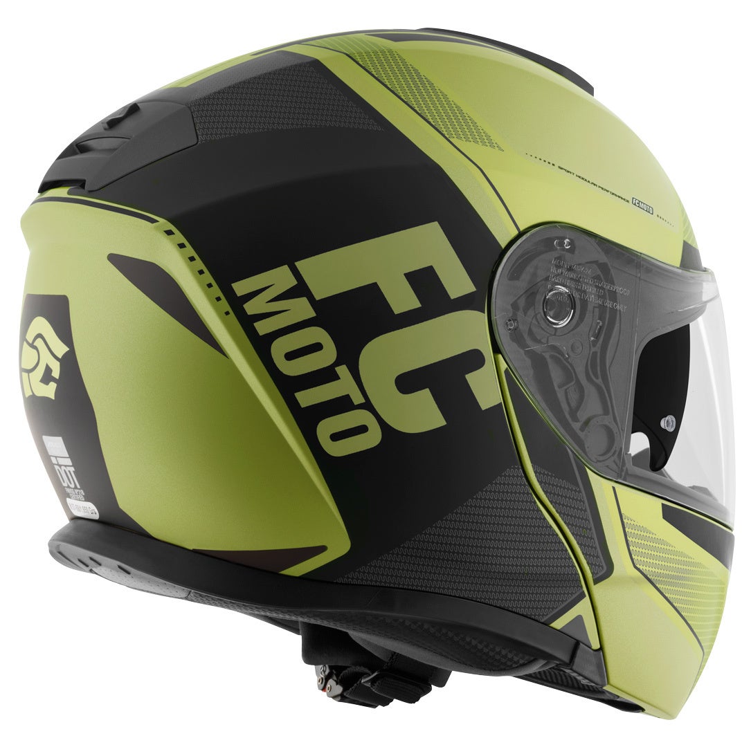 FC-Moto Novo Circuit Casco Verde/Nero M (57/58) Figura 4