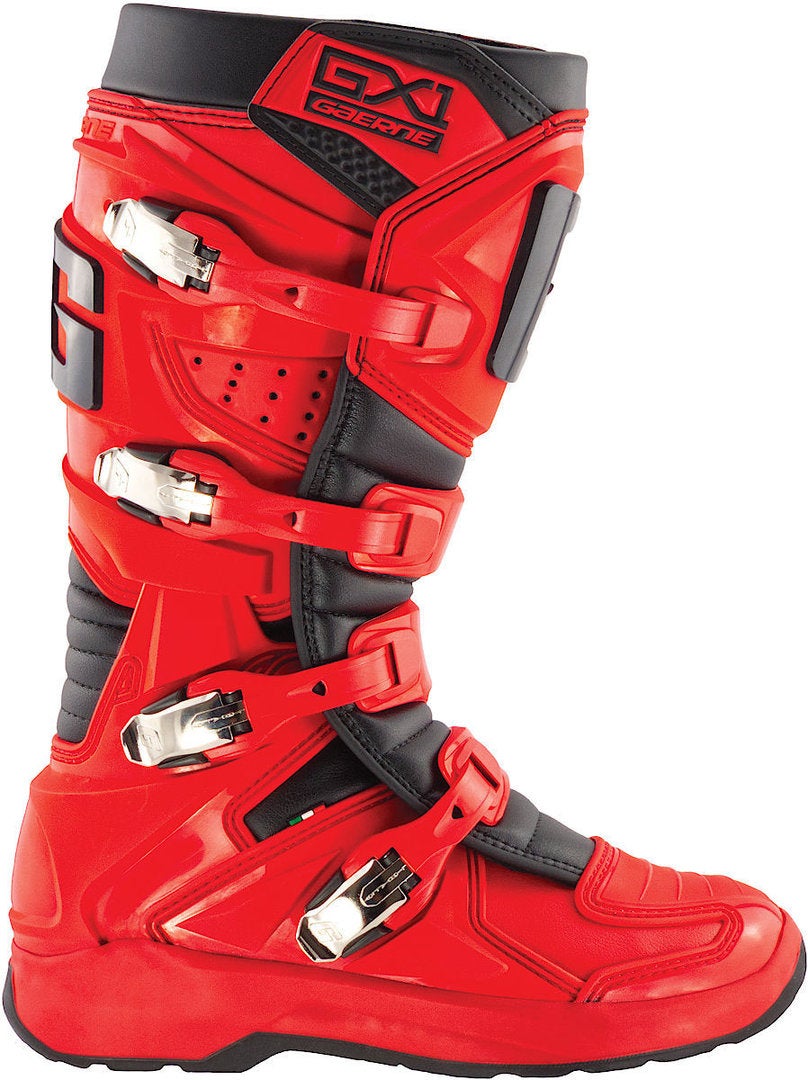 Gaerne GX-1 Evo 2020 Motocross Boots red/black 48 Figure 3