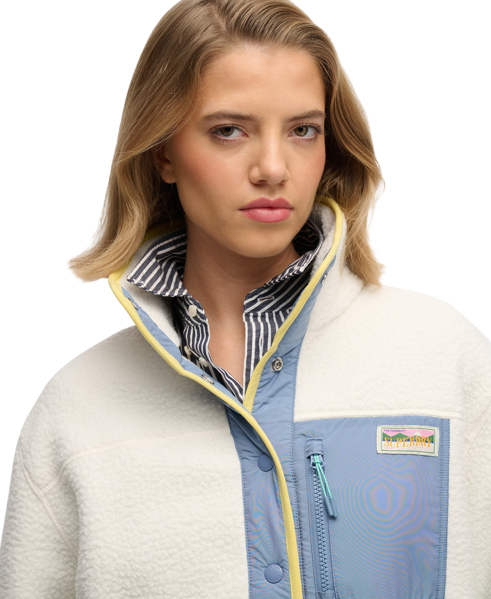 Superdry & Co Dames Fleece Jas 8 Figuur 5