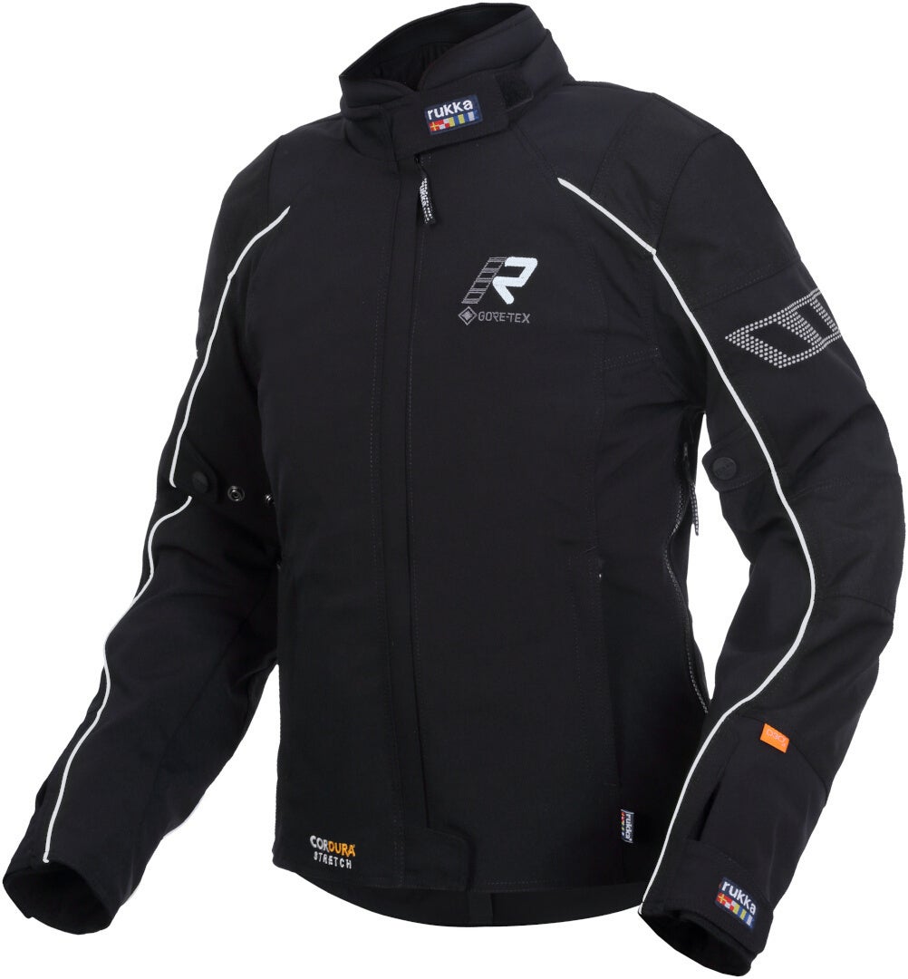 Rukka Comforina GTX Veste textile de moto pour dames Noir/Argent 42 Figure 1
