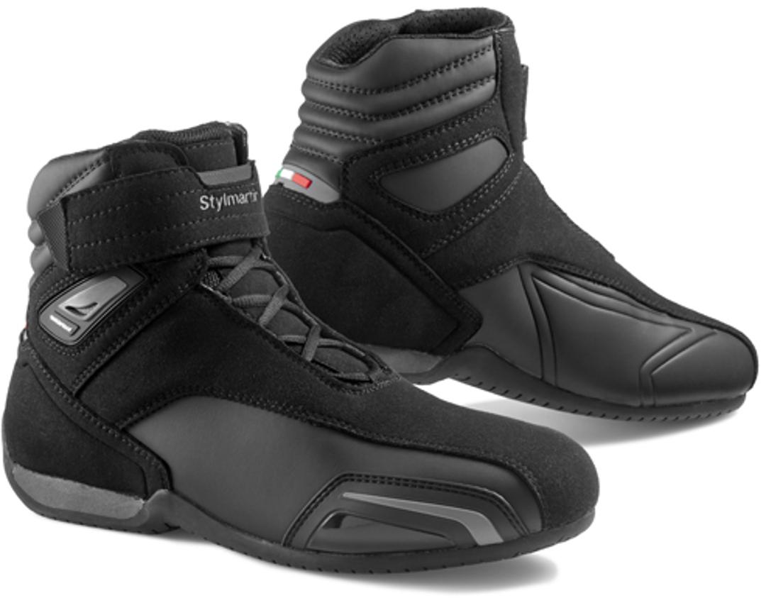 Stylmartin Vector Sapatos impermeáveis da motocicleta Preto/Antracito 44 Figura 1