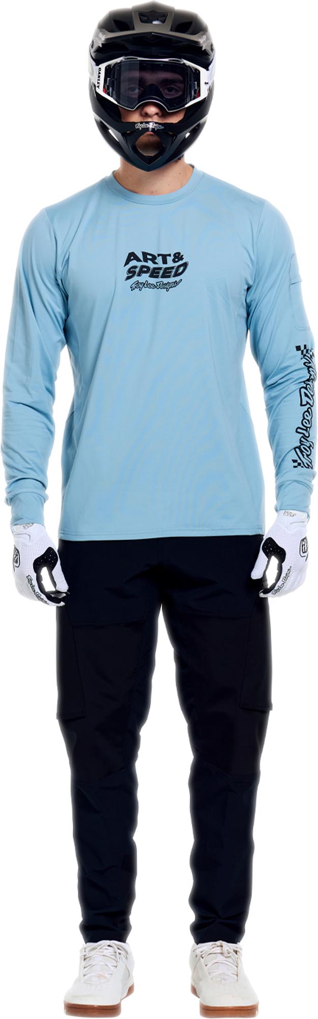 Troy Lee Designs Ruckus Ride Waves Bicycle Jersey M Figure 10