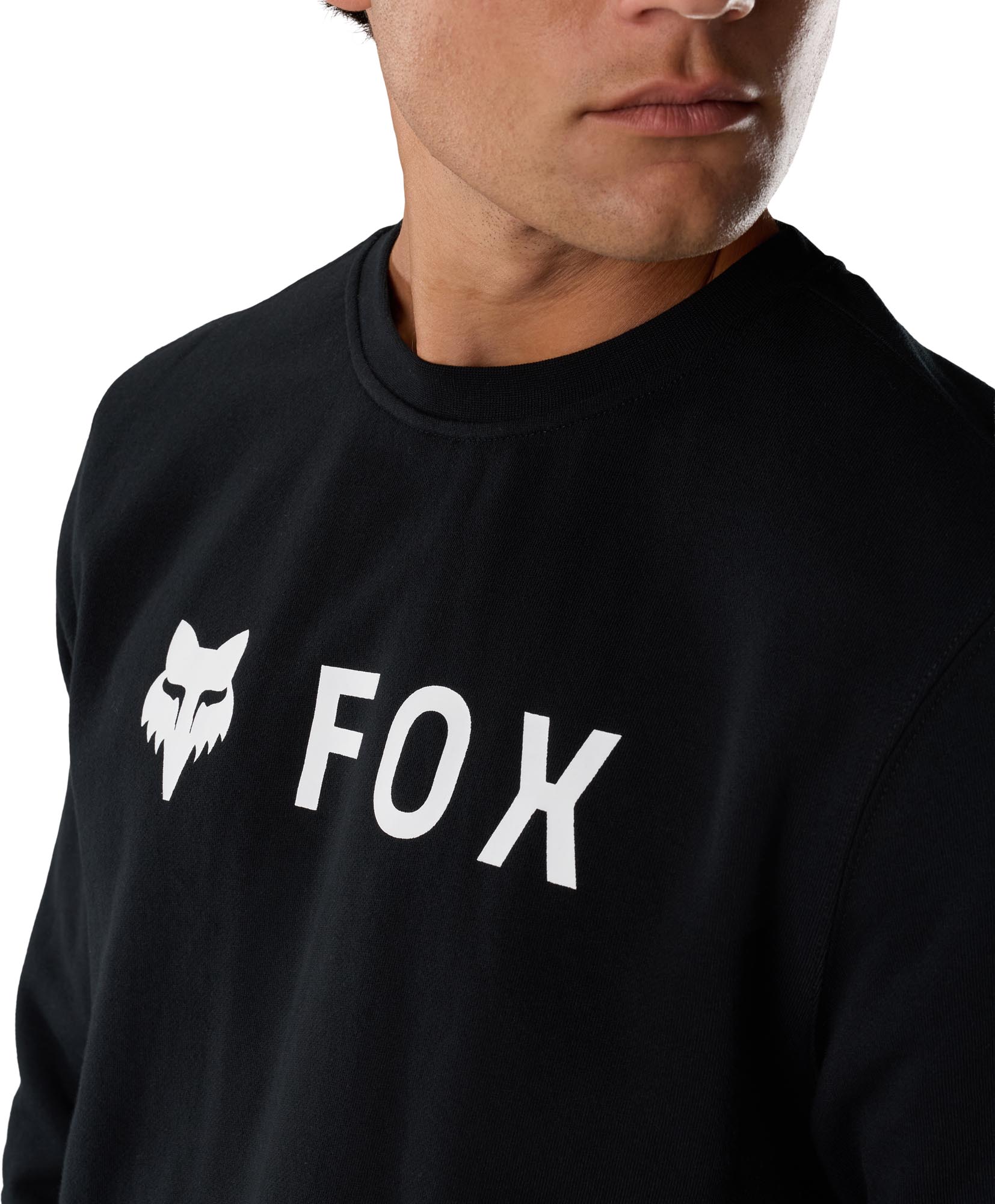 FOX Absolute Fleece Crew 套頭衣 黑色 L 圖5