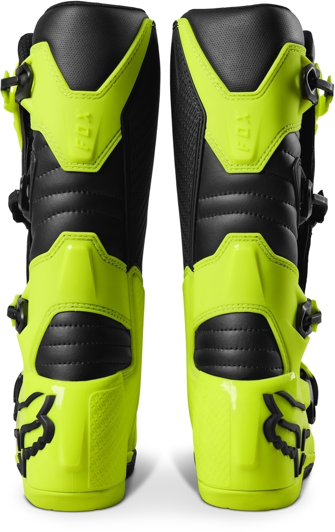 FOX Comp Motocross støvler sort/neon-gul 9 Figur 5