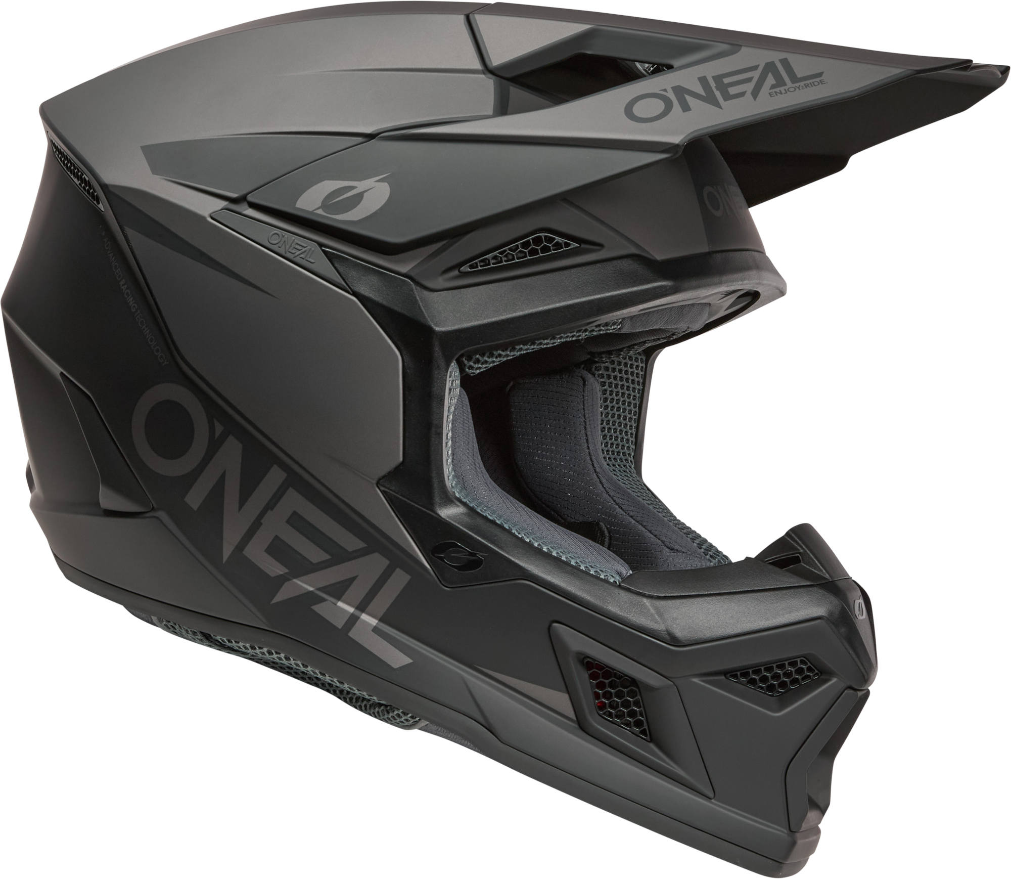 Oneal 3SRS Casque de motocross noir/gris S (55/56) Figure 3