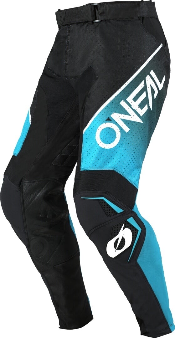 Oneal Hardwear Air Slam Motocross bukser Sort/turkis 40 Figur 1