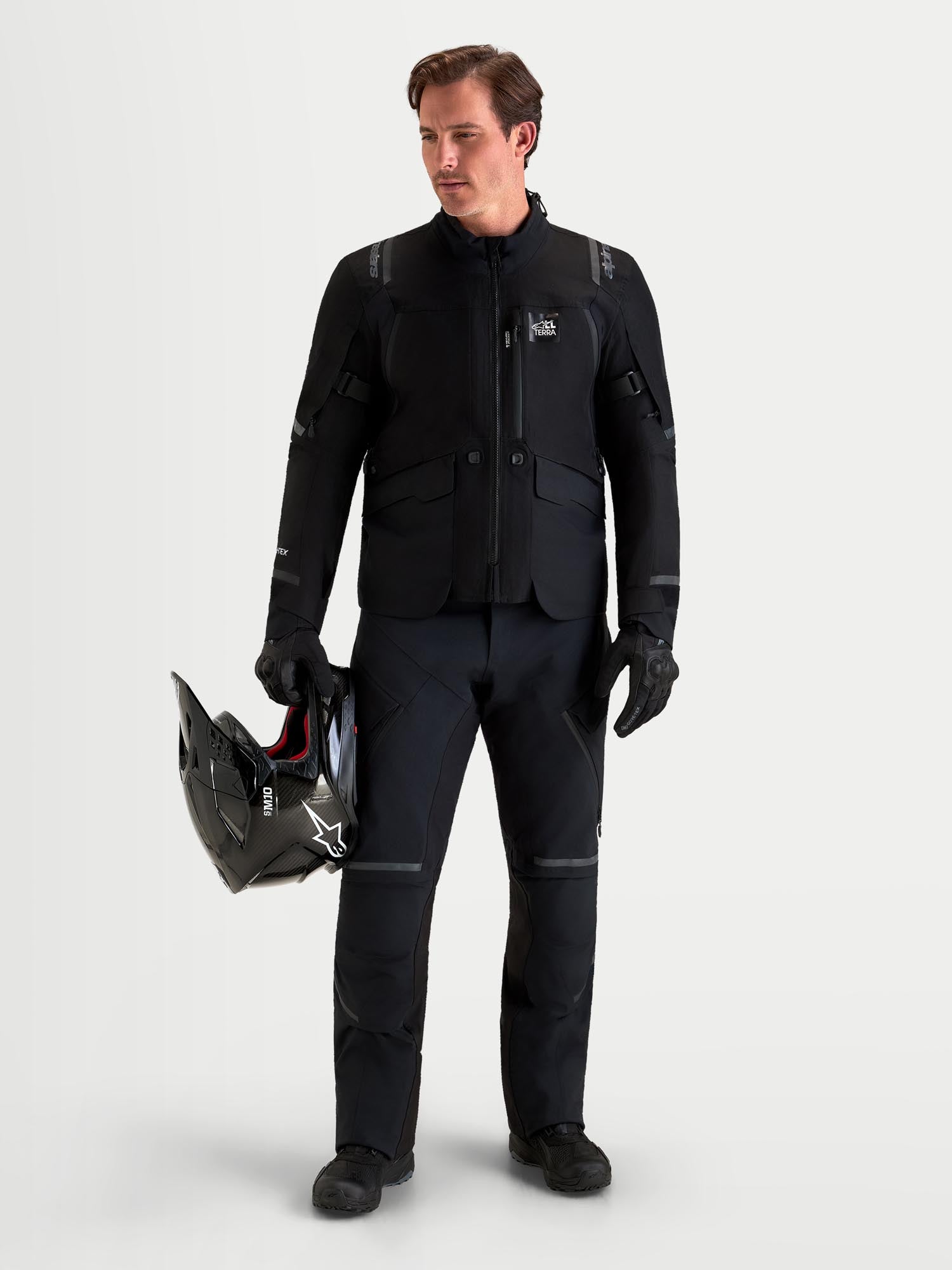 Alpinestars ST-7 V2 2L Gore-Tex waterproof Motorcycle Textile Jacket black 3XL Figure 8