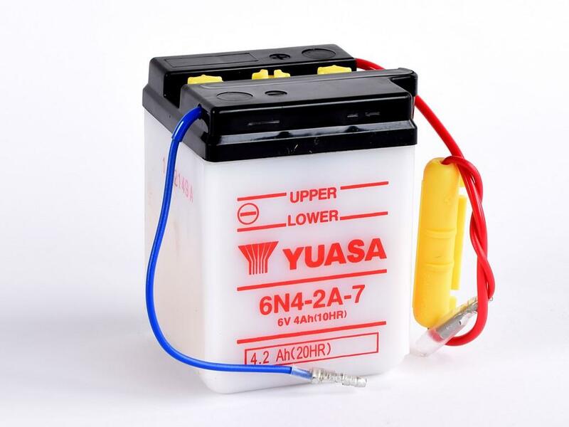 YUASA 6N4-2A-7 Baterie fără pachet acid Figura 1