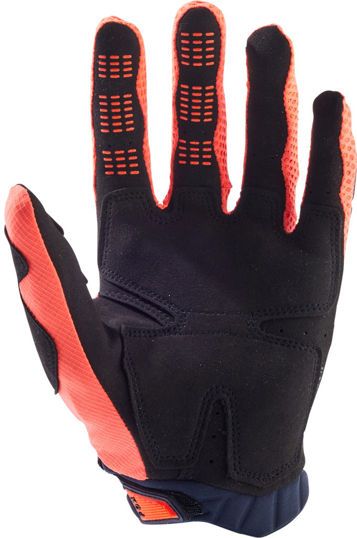 FOX Pawtector Motocross handsker blå/orange M Figur 2