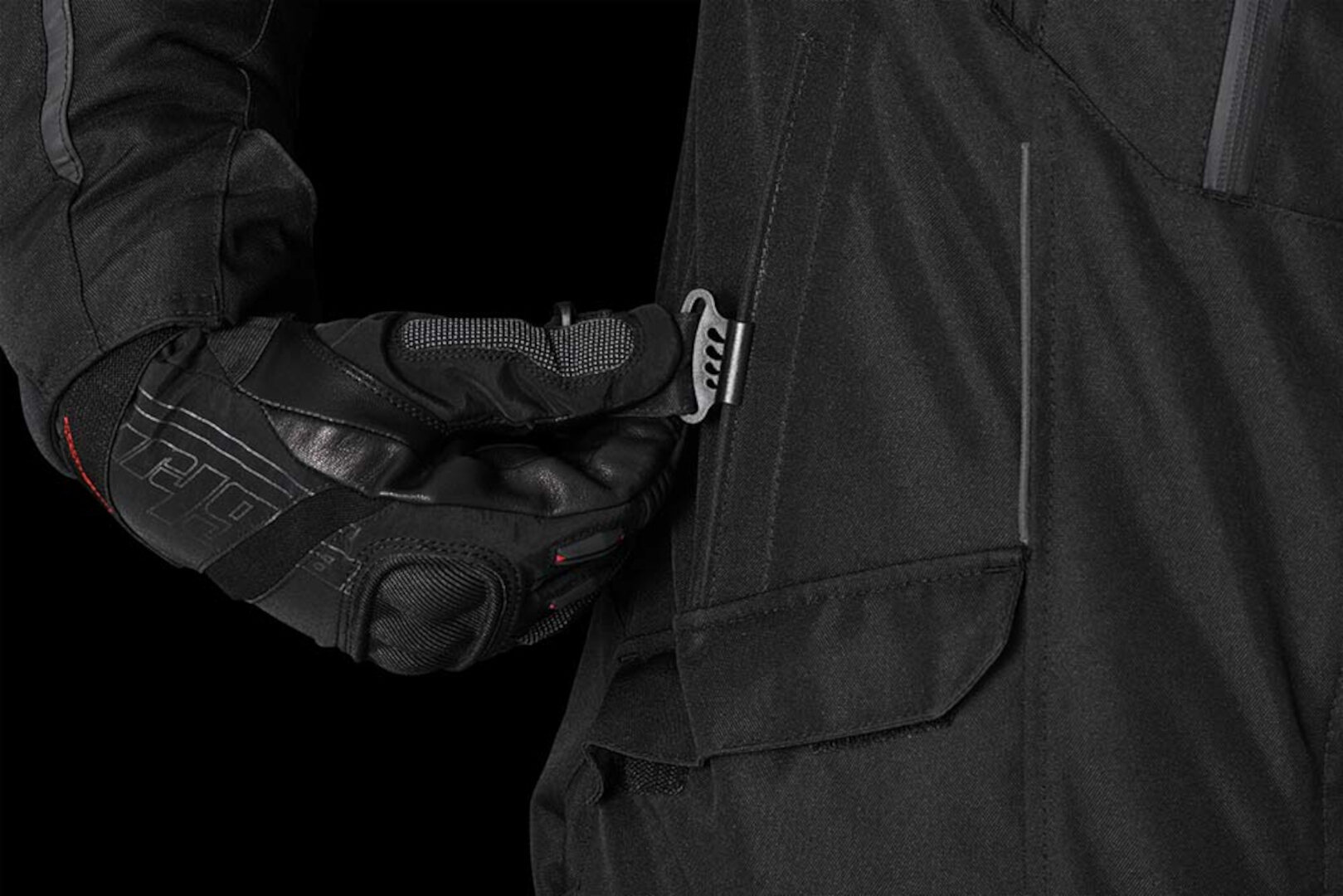 Furygan Brooks Chaqueta textil de moto negro 3XL Figura 15