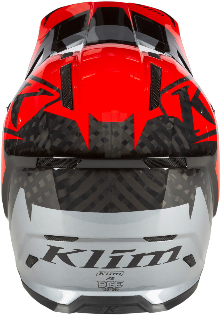 Klim F5 AMP Cască de motocross Negru/Roșu XL (60/61) Figura 4