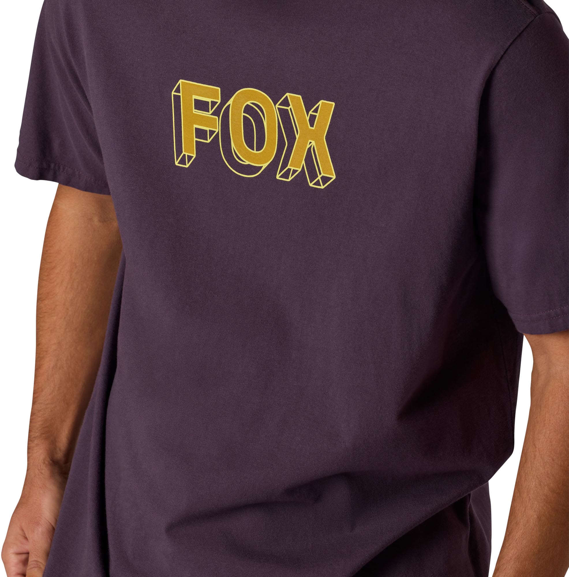FOX Image Print 195 Original T-shirt Aubergine L Figuur 6