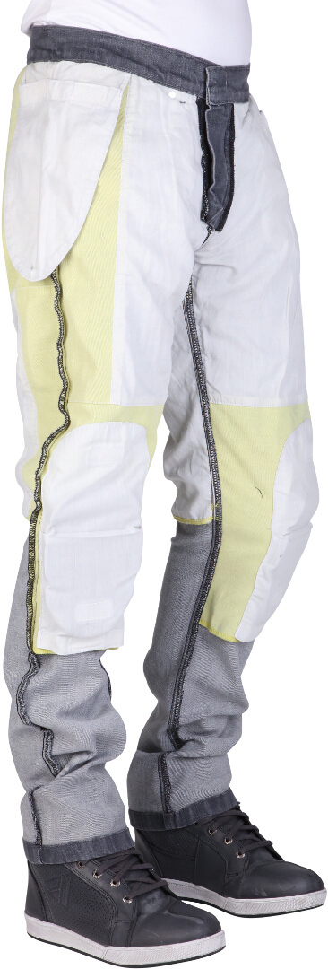 Modeka Glenn 2 Motorfiets Jeans grijs 40 Figuur 3