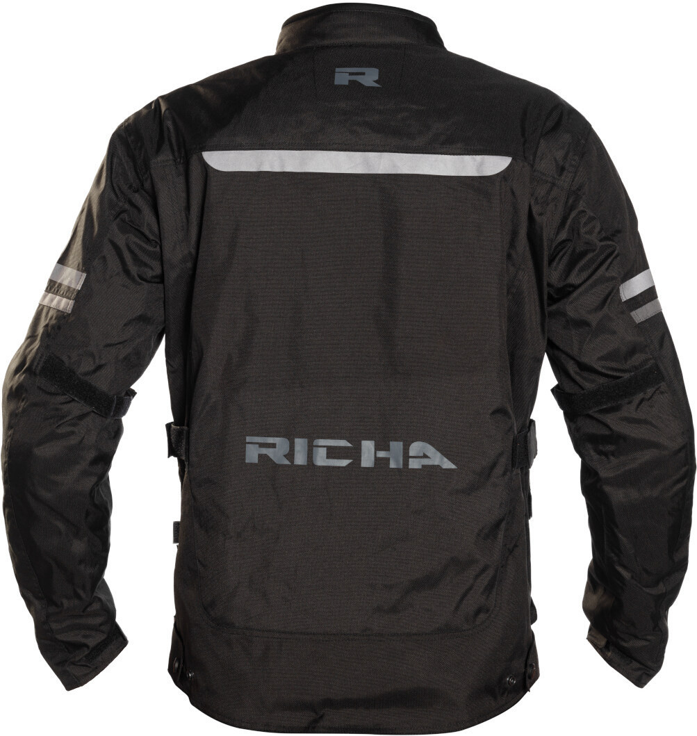 Richa Buster Long waterproof Motorcycle Textile Jacket black M Figure 2