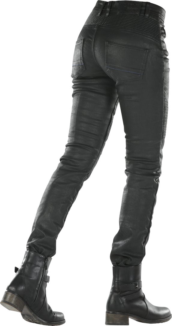Overlap Imola Damer motorcykel jeans Sort 28 Figur 3