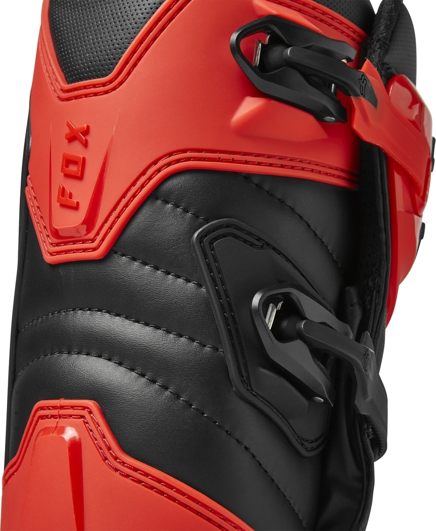 FOX Comp Motocross Boots red 9 Figure 3