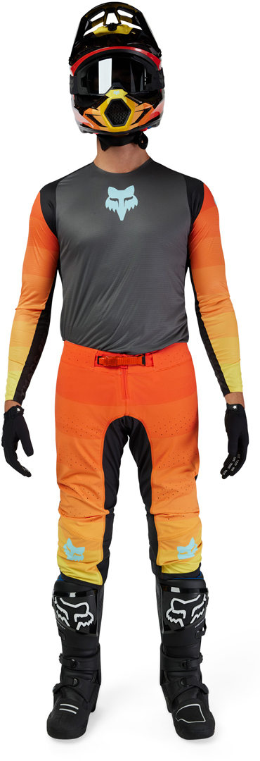 FOX Flexair Grid Motocross bukser sort/orange 32 Figur 11