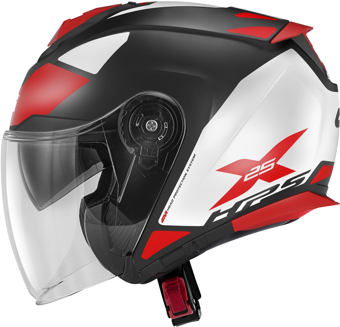 GIVI X.25 Target Cască cu reacție Negru/Alb/Roșu L Figura 2