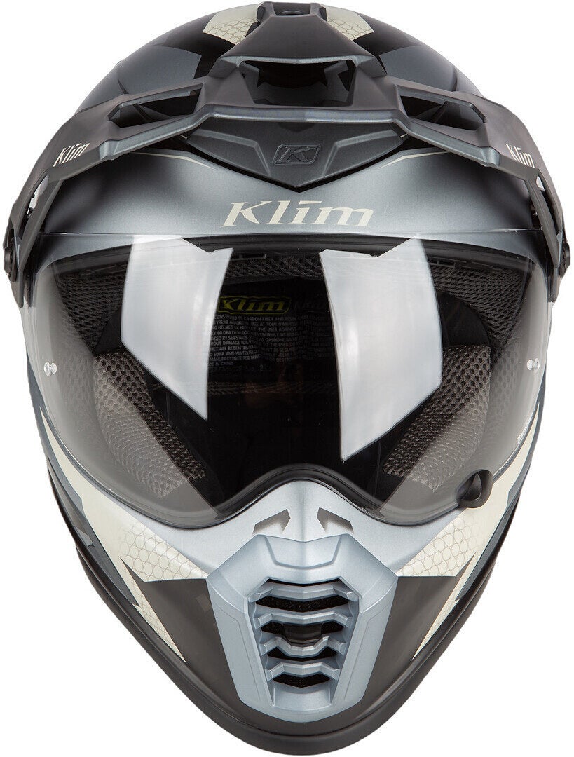 Klim Krios Pro Charger ECE/DOT Carbon Enduro hjelm grå/sort S (55/56) Figur 6