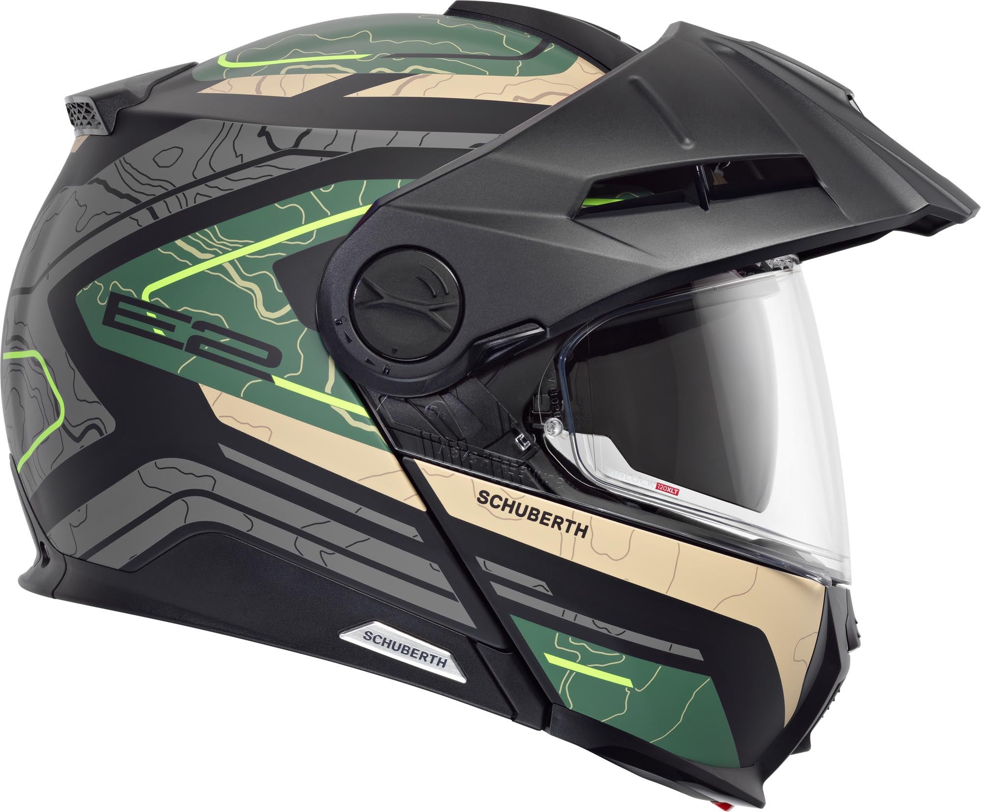 Schuberth E2 Expedition Čelada zelena M (57) Slika 5
