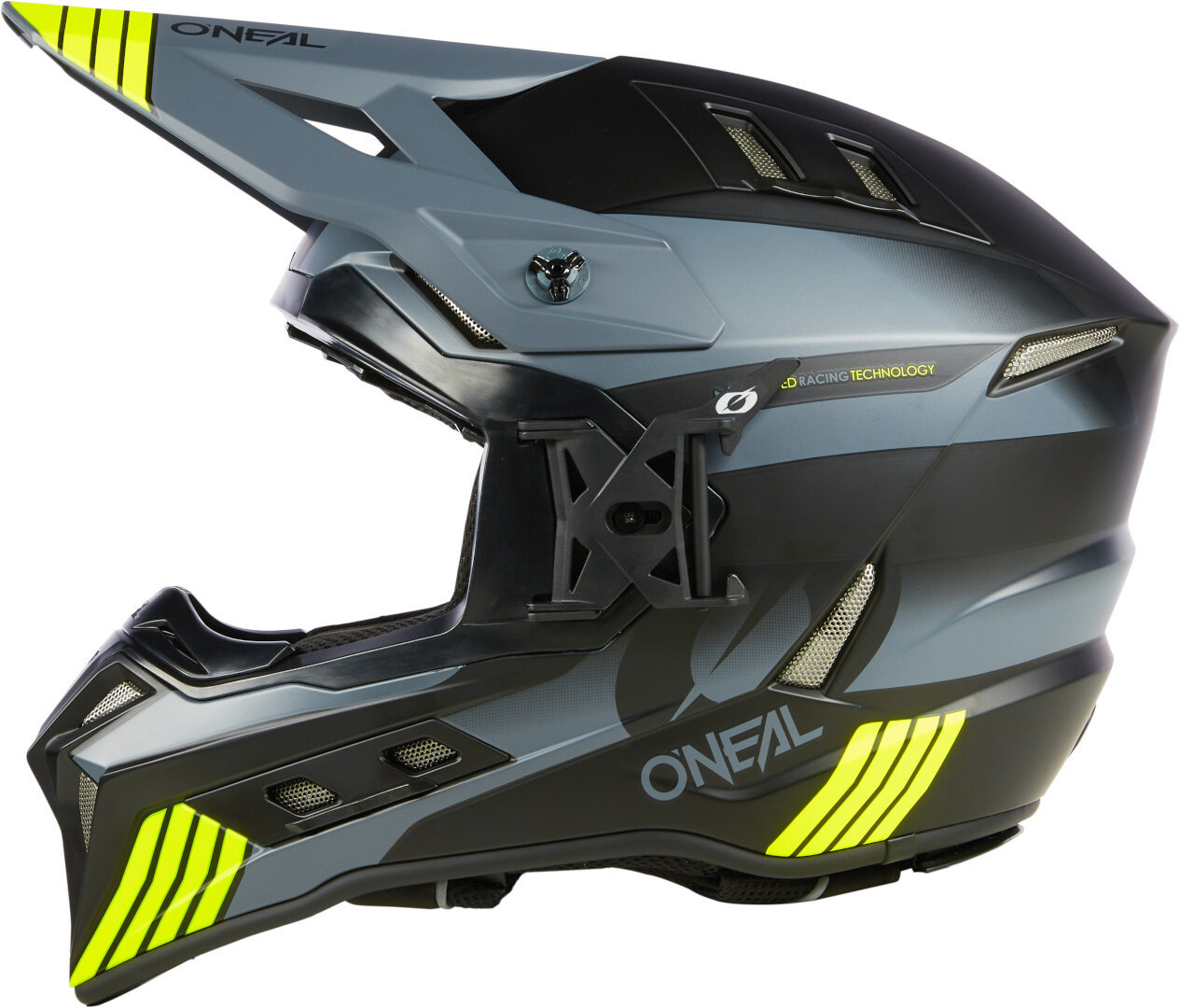Oneal EX-SRS Hitch Cască de motocross Negru mat/neon S (55/56) Figura 3
