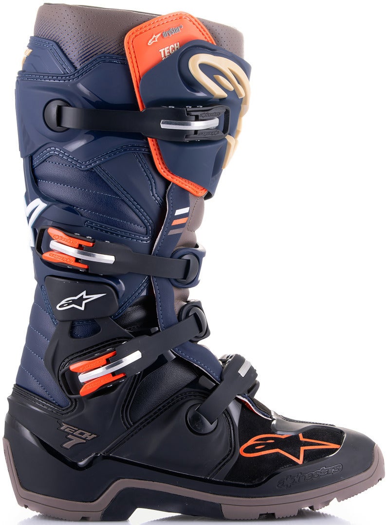 Alpinestars Tech 7 Enduro Drystar Motokrosové boty modrá/černá/šedá 6 (39) Obrázek 5
