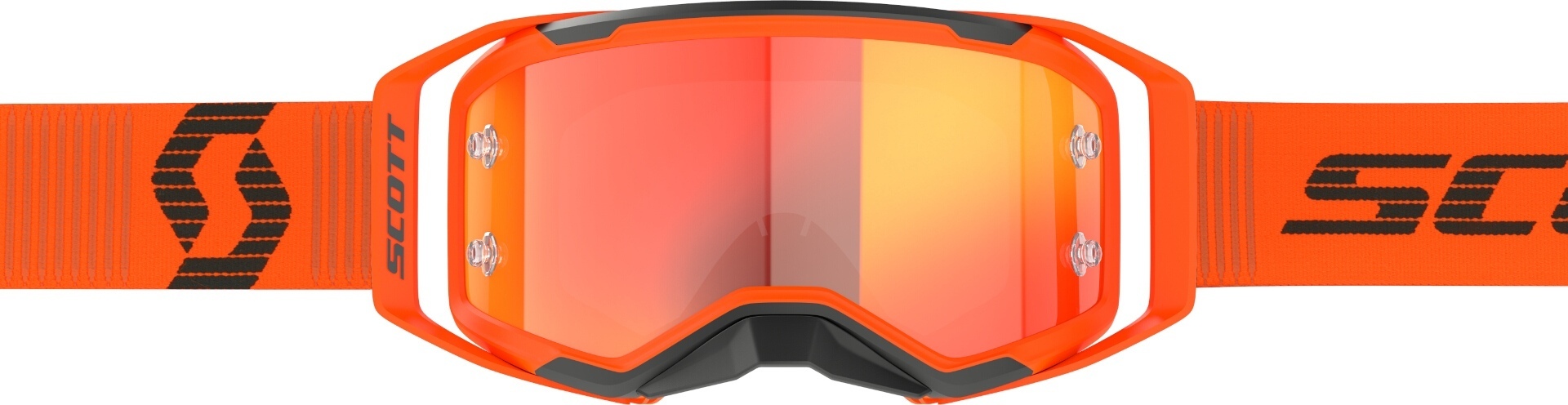 Scott Prospect 2.0 Ochelari de motocross Portocaliu/Negru Figura 3