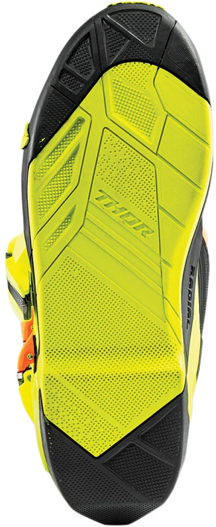 Thor Radial Botas de motocross amarillo/rojo 12 Figura 5