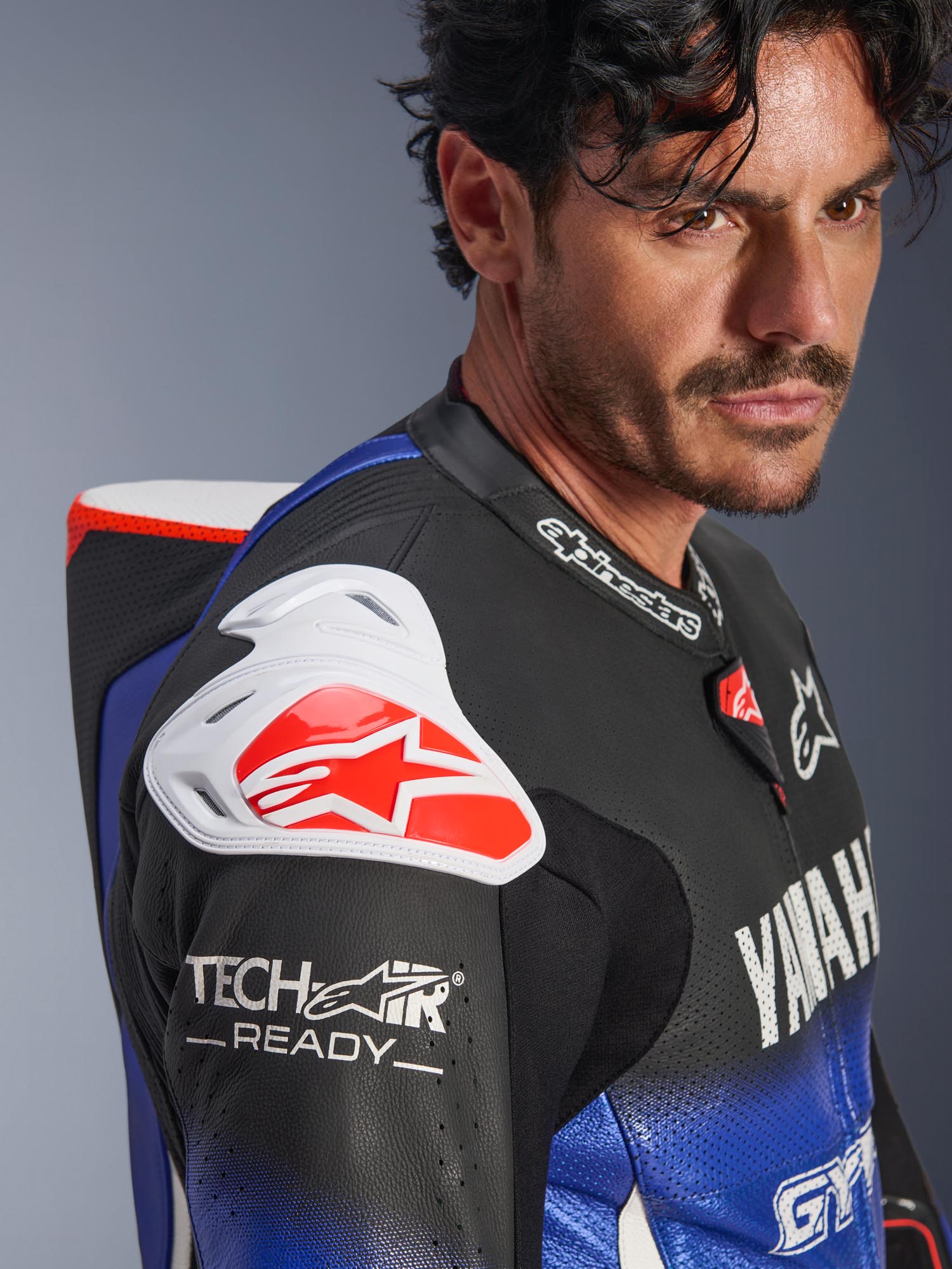 Alpinestars YAMAHA GP-R7 perforated 1- Piece Motorcycle Leather Suit 48 Figure 8