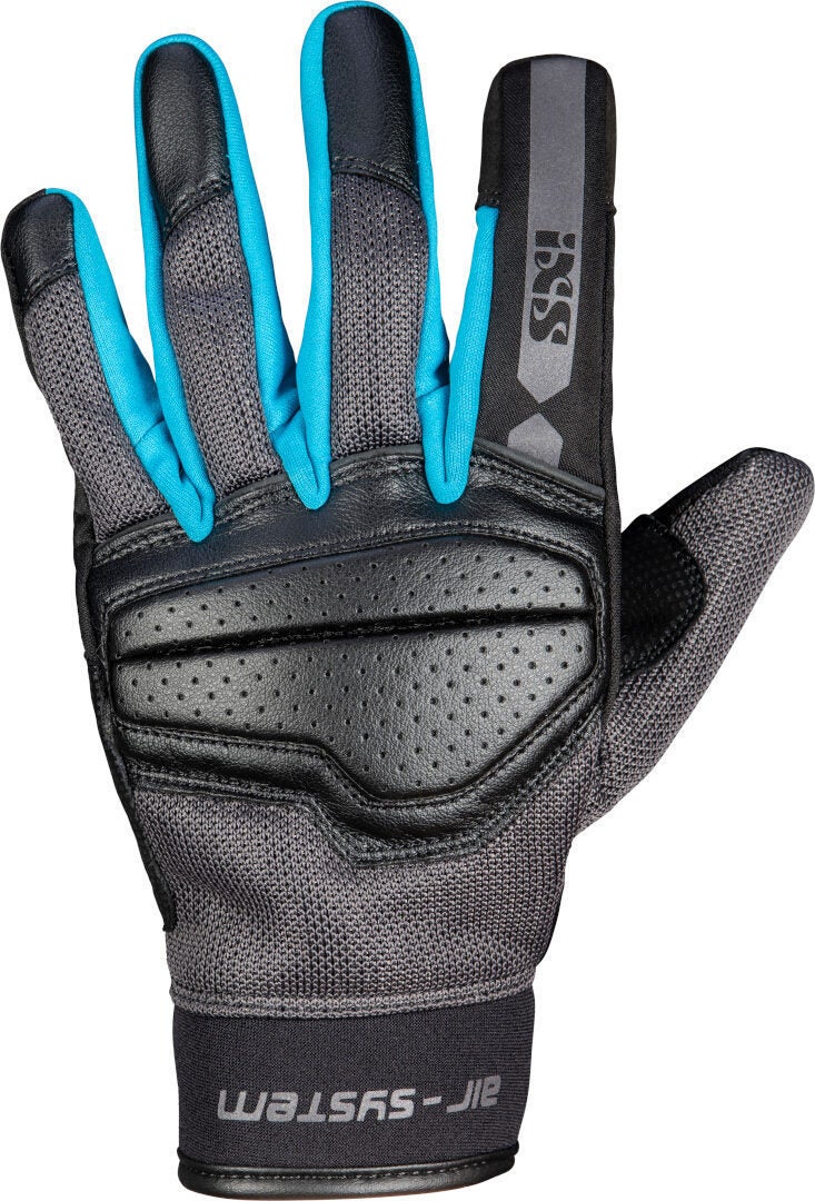 IXS Evo-Air Damer Motorcykel Handsker sort/blå L Figur 1