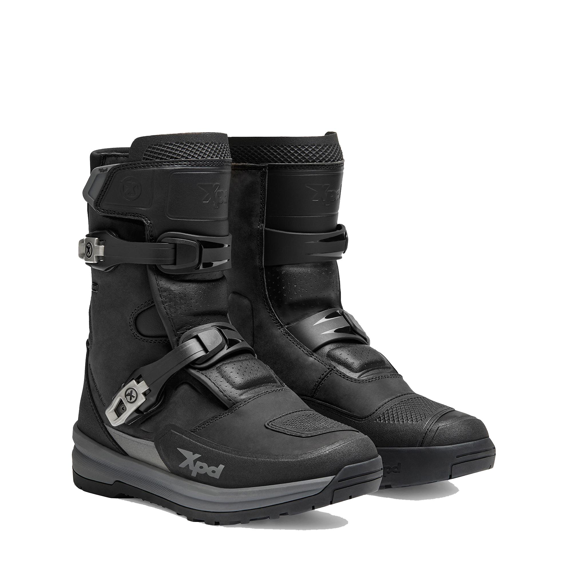 XPD X-Adventure Mid H2Out waterproof Motorcycle Boots black 40 Figure 1