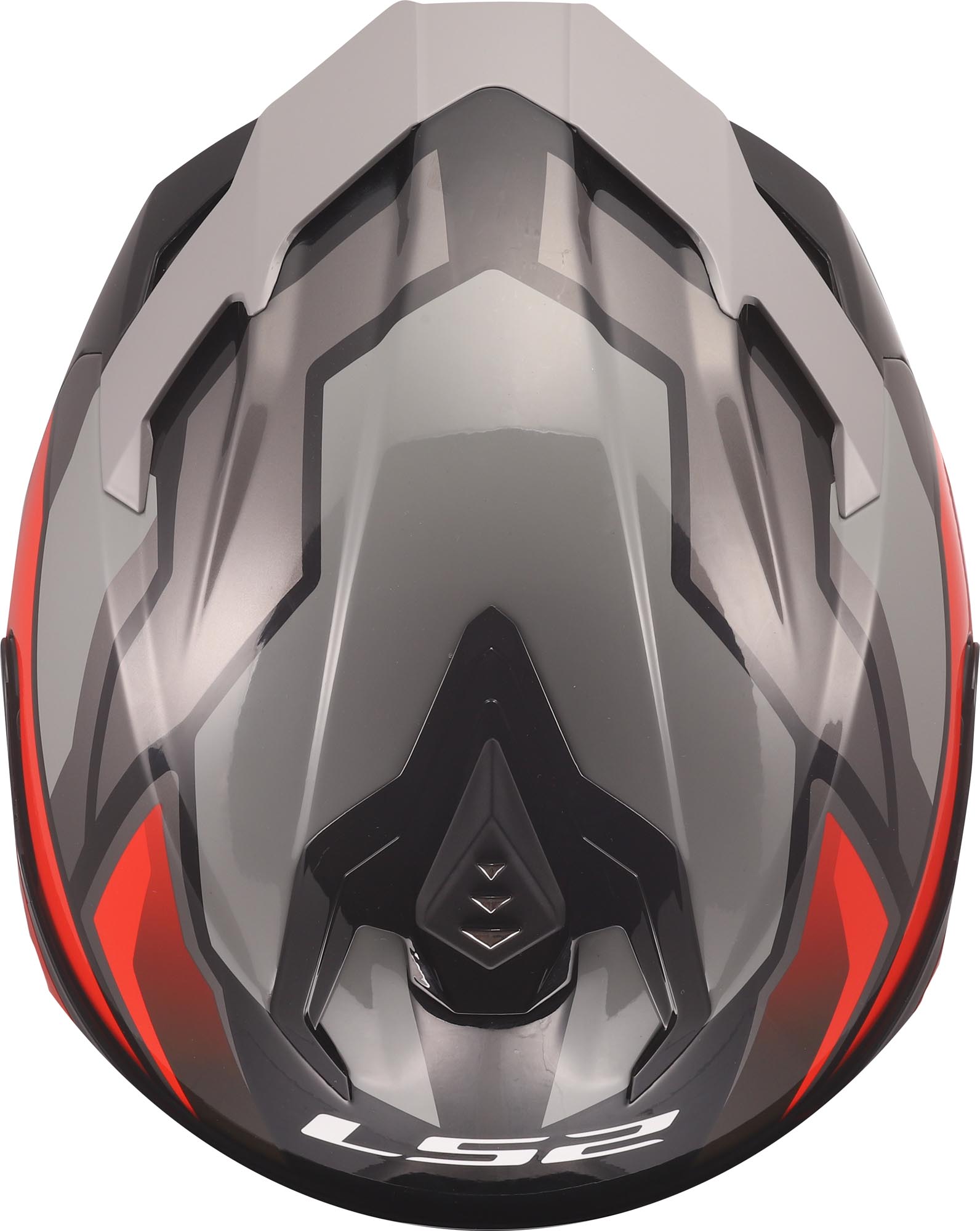 LS2 FF817 Challenger II Viper Casque Gris/Rouge XXL (63/64) Figure 10