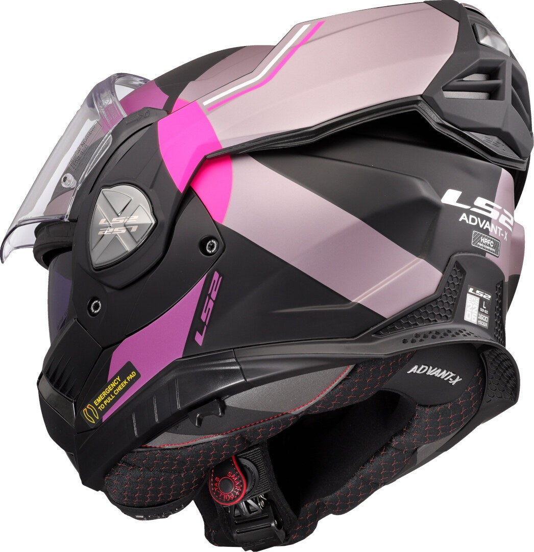 LS2 FF901 Advant X Ultra Casque gris/rose L (59/60) Figure 12