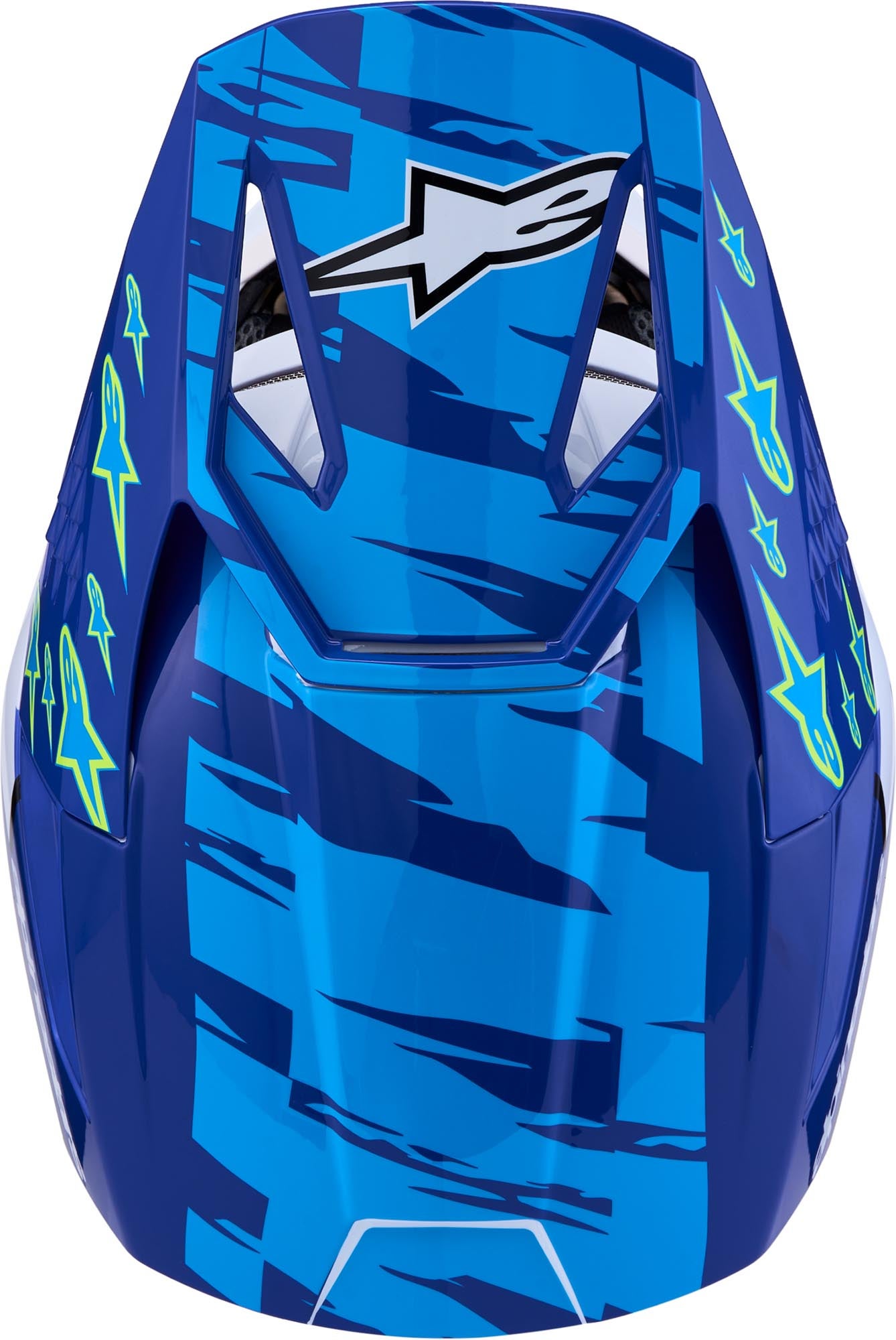 Alpinestars S-M3 Falcon Jeugd motocrosshelm blauw/wit/zwart J/S (48/49) Figuur 7
