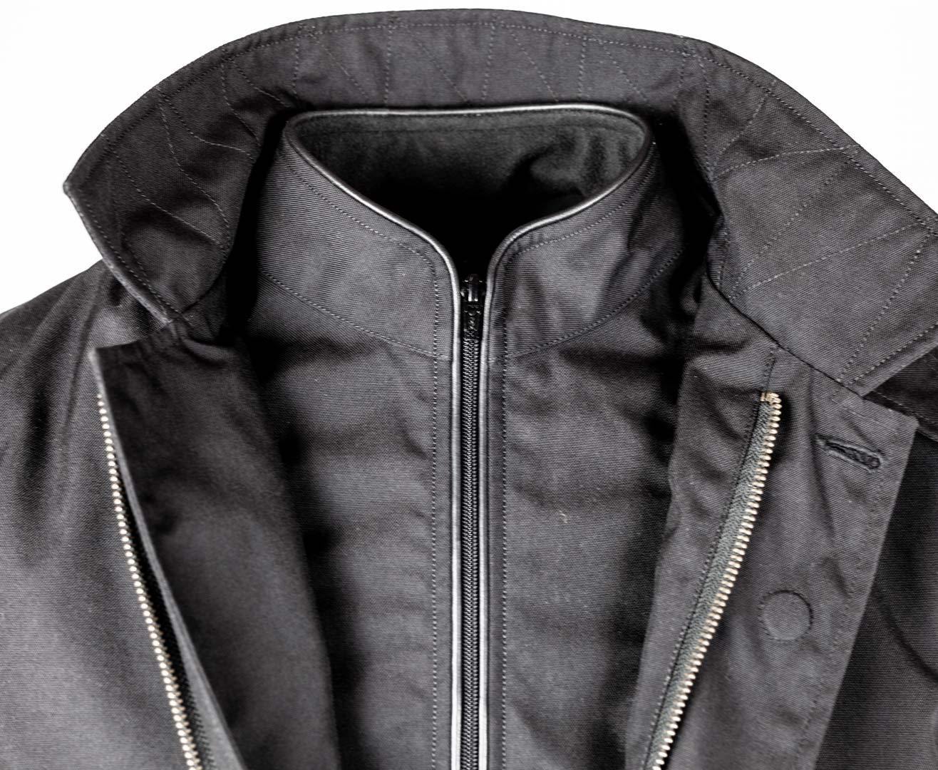 Side view of GMS Franck waterproof Motorcycle Textile Jacket