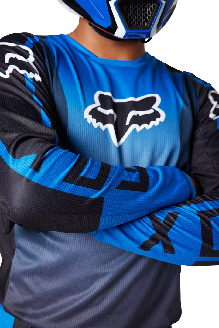 FOX 180 Leed Motocross Jersey blue XXL Figure 6