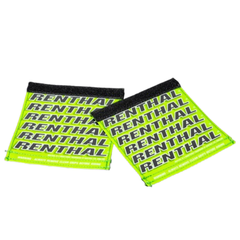 RENTHAL Grip Protector Clean Grips - Grön/Svart Figur 2