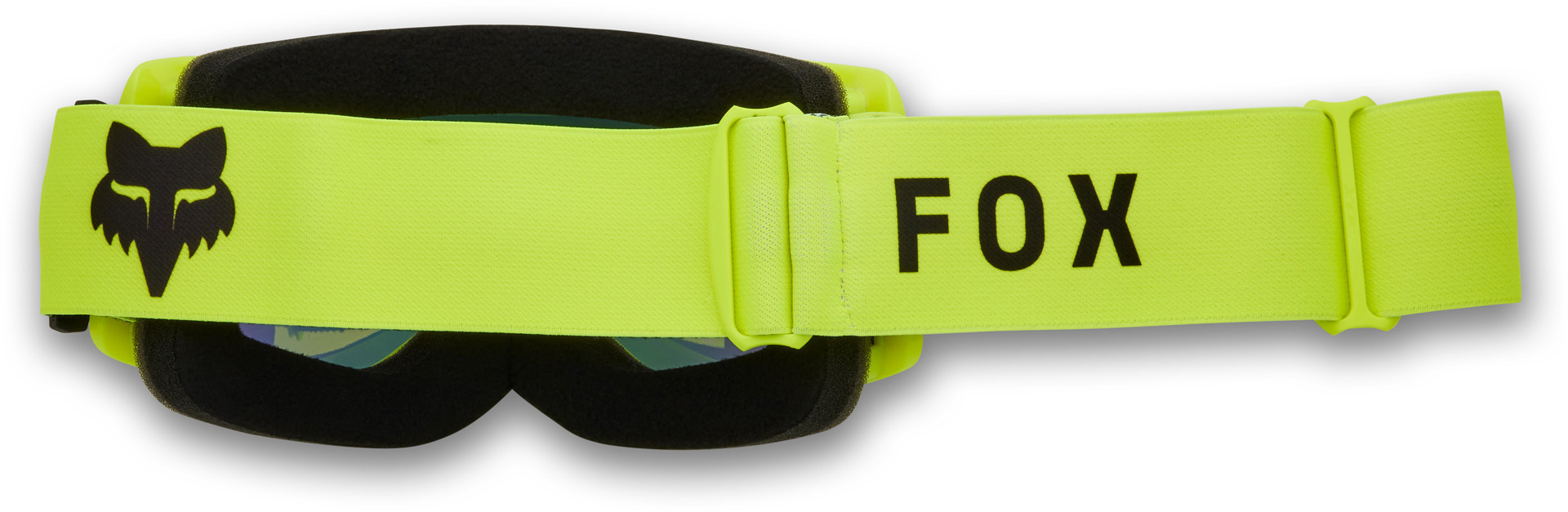 FOX Main Core Mirrored Lens Ochelari de motocross galben Figura 2