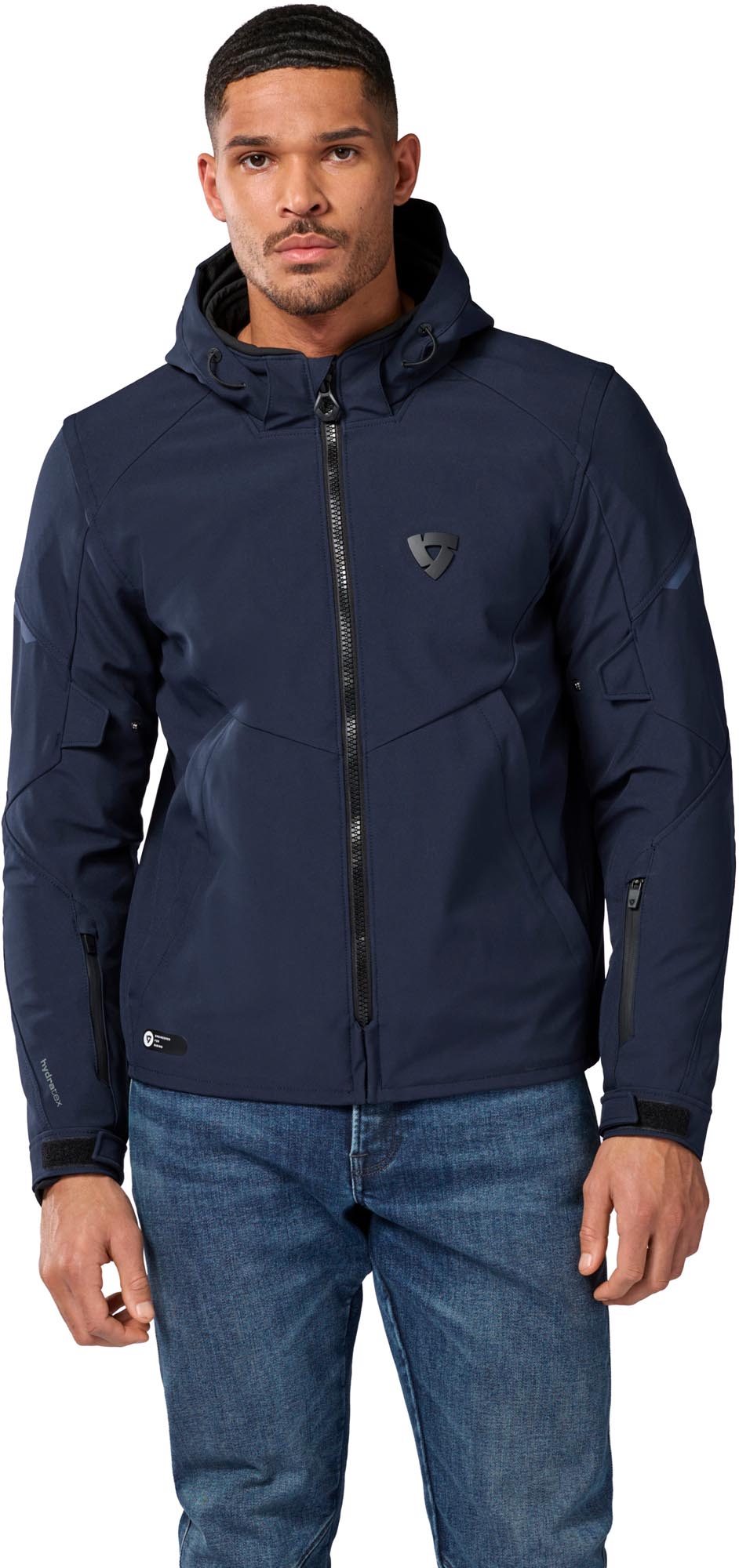 Revit Afterburn 2 H2O waterproof Motorcycle Textile Jacket dark blue M Figure 3