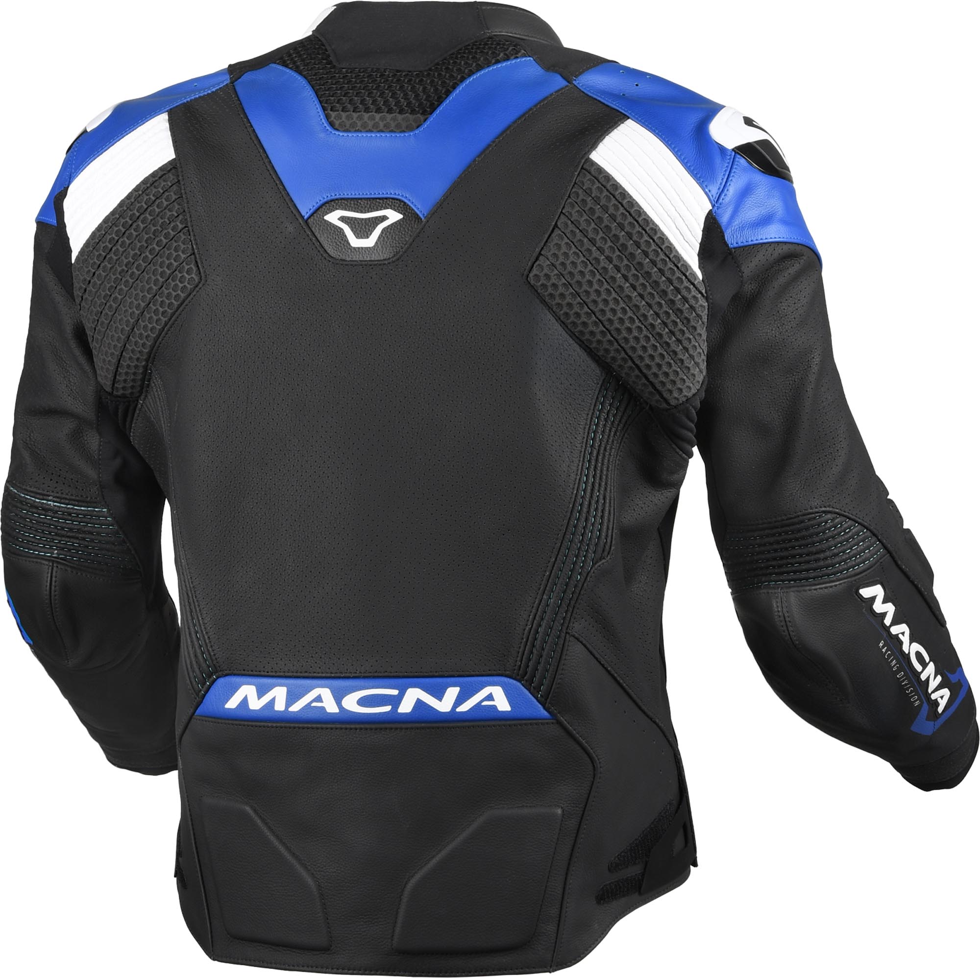 Macna Blitz Motorcycle Leather Jacket black/grey 56 Figure 2