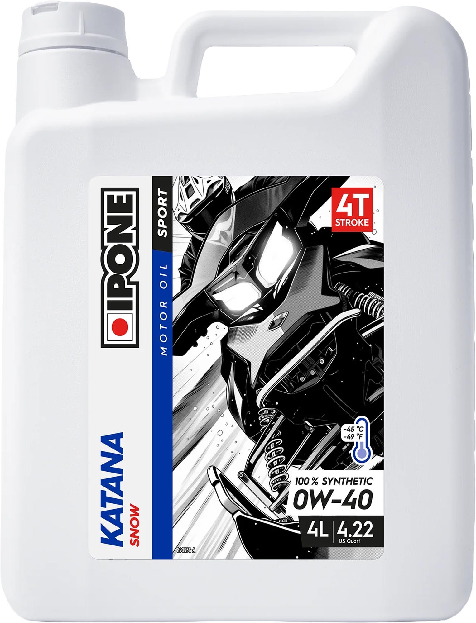 IPONE Katana Snow 0W-40 Motorolja 4 liter Figur 1