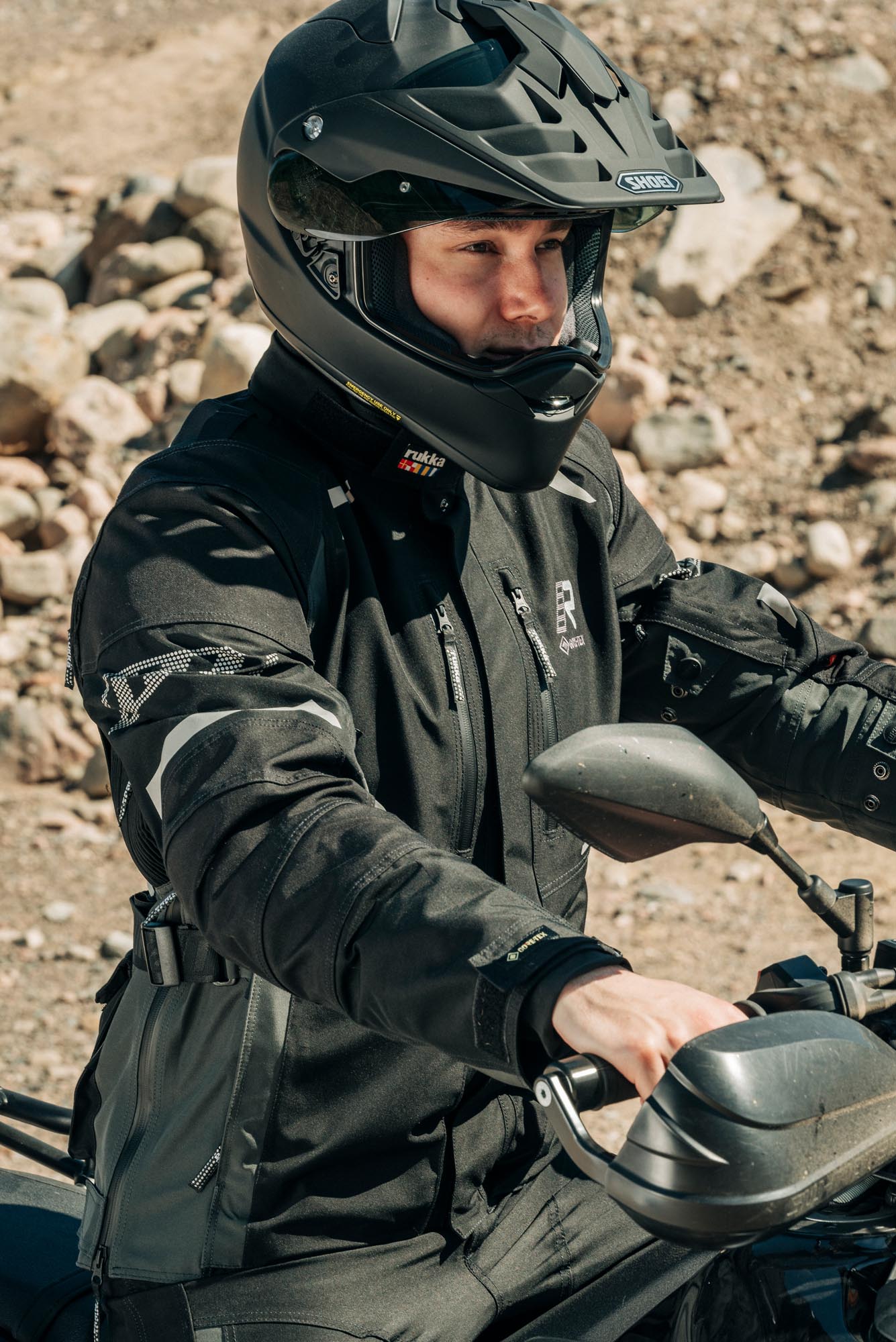 Rukka Ventu-R waterdichte motorfiets textieljas zwart/donkergrijs 56 Figuur 5