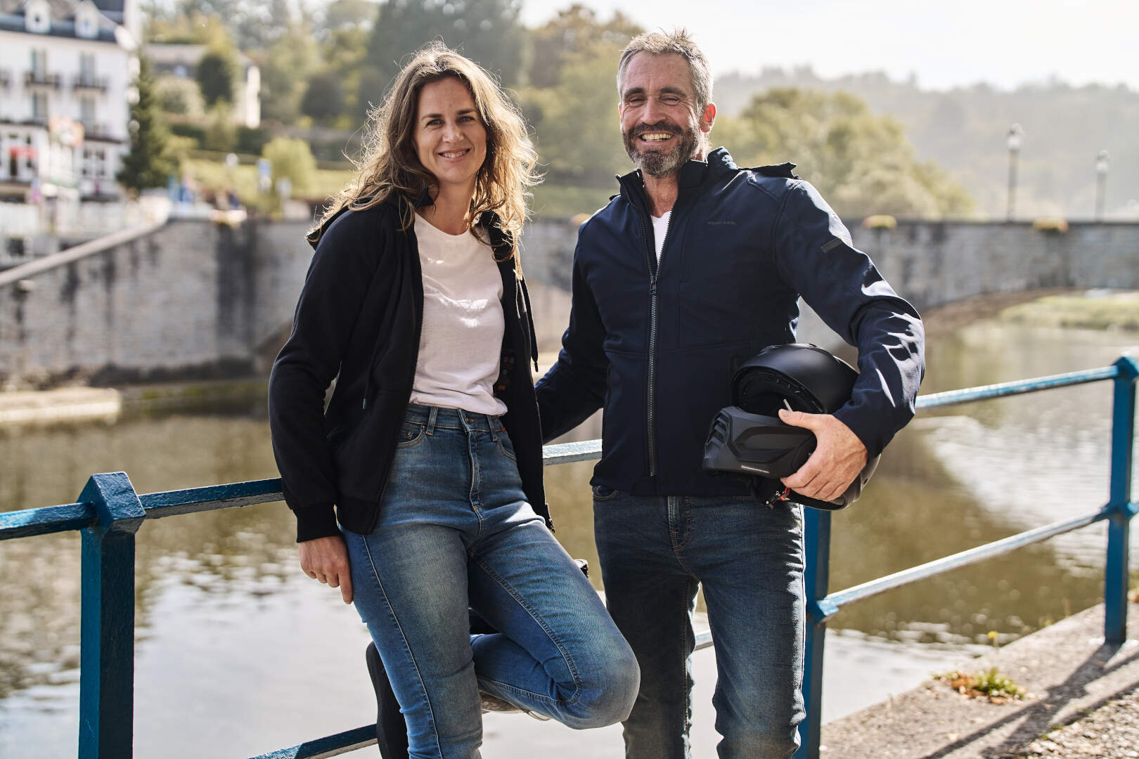 Richa Vanquish 2 Motorrad Textiljacke dunkelblau M Abbildung 6